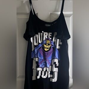 Killstar Masters of the Universe Skellator Tunic Top